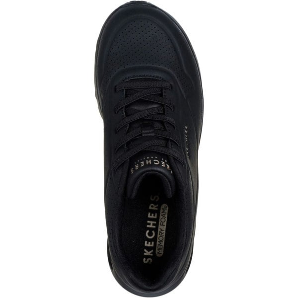Skechers Uno Lite Lite Work Polyurethane Women's Black Trainers