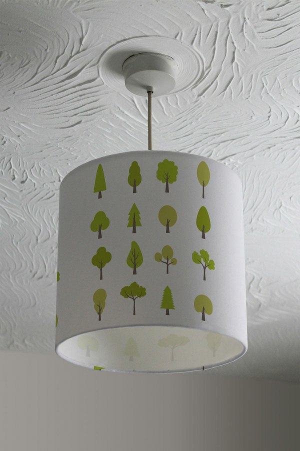 Benjamin Tate Design Tree Illustrations (Ceiling & Lamp Shade)