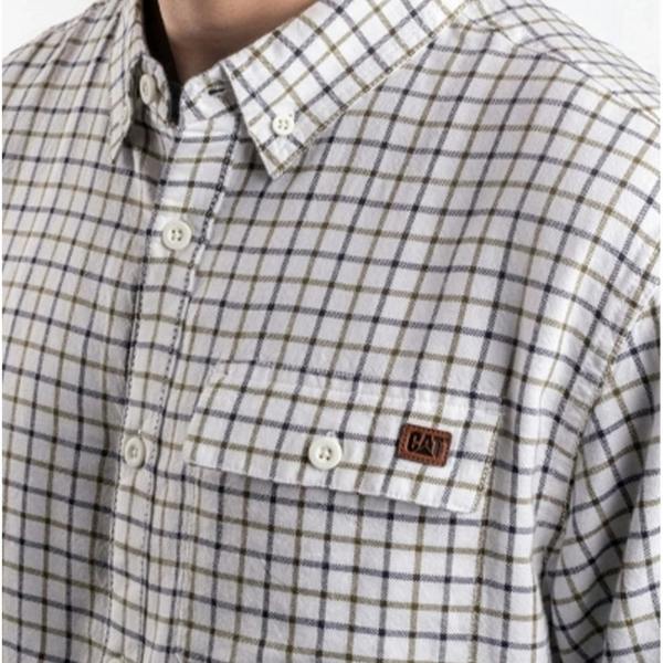 CAT TATTERSALL TATTERSALL Cotton Shirt in  Green