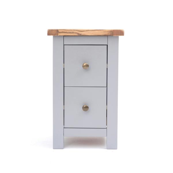 Mirano 2 Drawer Petite Bedside Table