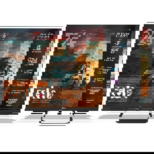 Cello 24 inch VOYAGER Smart Samsung Plus TV with built-in 5G Wi-Fi ROUTER