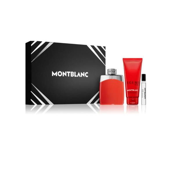 Montblanc Men's Aftershave Montblanc Legend Red Eau de Parfum Men's Aftershave Gift Set Spray (100ml) with 100ml Shower Gel + 7.5ml EDP Spray