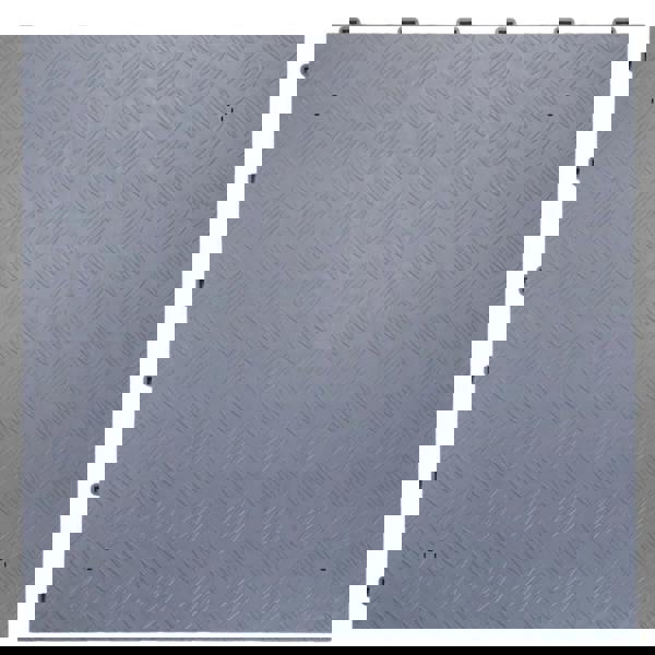 Nicoman Modular Interlocking Ribbed & Solid Garage Floor Tiles