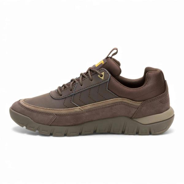 Versage Lo - Men's Brown Leather Hiking Lightweight Trainers - Caterpillar - 2