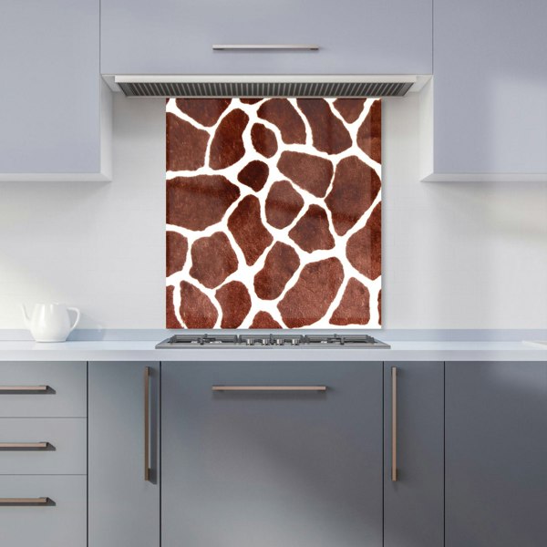 Warren Reed - Designer Giraffe Spots Print Kitchen Splashback