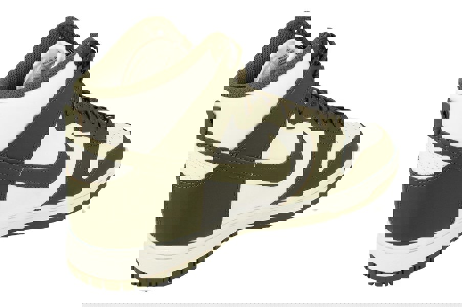 Nike Dunk Hi Retro Mens Trainers Dd1399  107 - White Cargo Khaki 107 - Photo 2