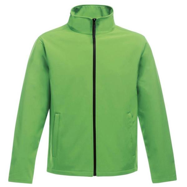 Regatta Standout Mens Ablaze Printable Soft Shell Jacket - Extreme Green/Black