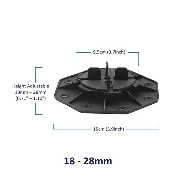 Nicoman Adjustable Pedestal Support for Paving