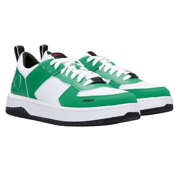 Hugo Mens Kilian Leather Trainers - Green
