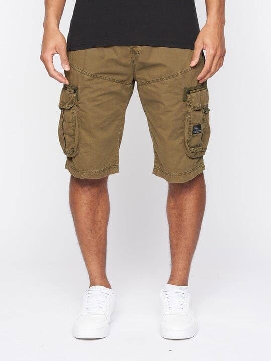 Crosshatch Chaseforth MVE Combat Shorts Khaki