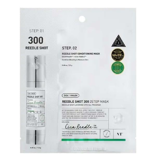 VT Cosmetics  Gifts & Sets Mild Reedle Shot 300 2-Step Mask 25g