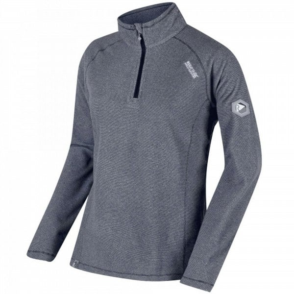 Regatta Great Outdoors Women's Montes Half Zip Fleece Top - Navy/White