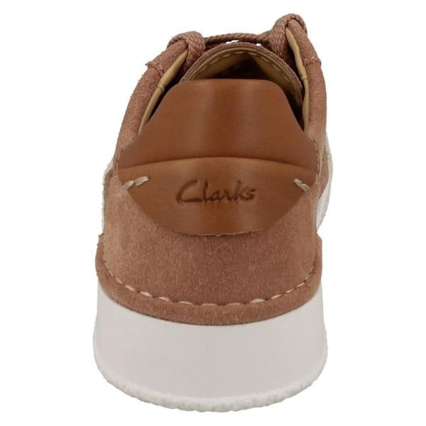 Clarks Ladies Clarks Wedge Heeled Trainers Craft Cup Lace