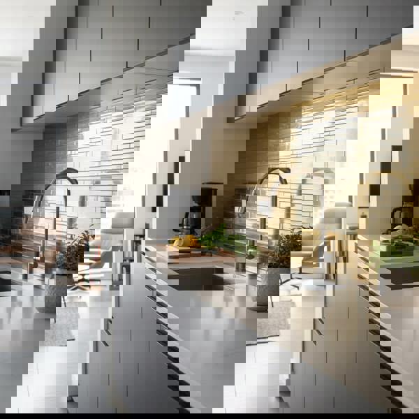 Panel Haus Self Adhesive Wall Tiles - Brick Gold 30cm x 30cm (10 pack)