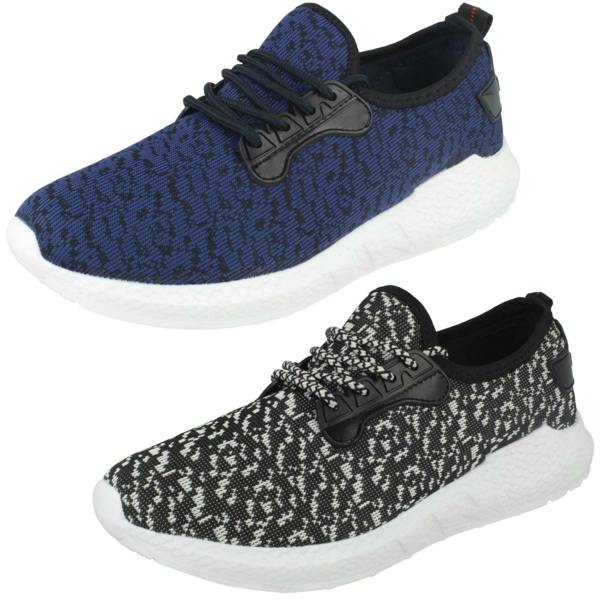 Mens Airtech Lace Up Casual Pumps Flight