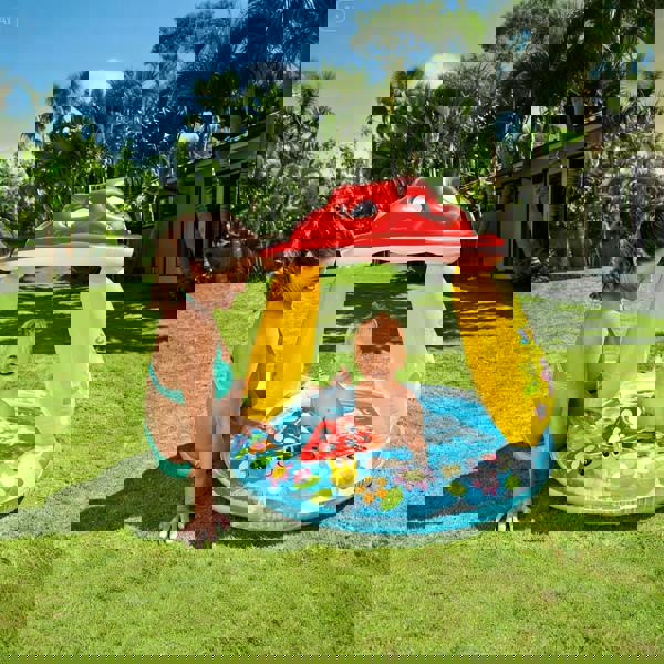 smartbies Intex Mushroom Baby Pool | Outdoor Inflatable Swimming Pool for Infants