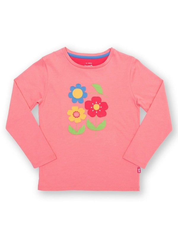 Kite Girls Organic Flower Power T-Shirt