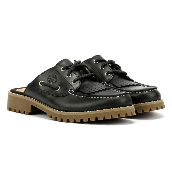 Timberland Noreen Leather Women's Mules - Black