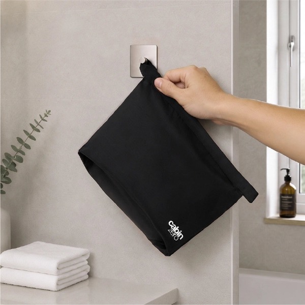 CabinZero Ultralight Wash Pouch 3.5L, Self Standing Design and Water Resistant Coating, Toiletry Bag