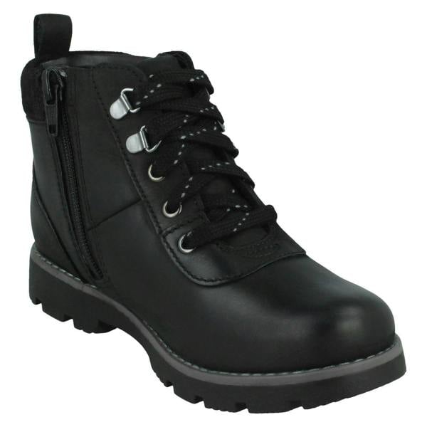 Clarks Boys Clarks Casual Ankle Boots Heath Go GTX K