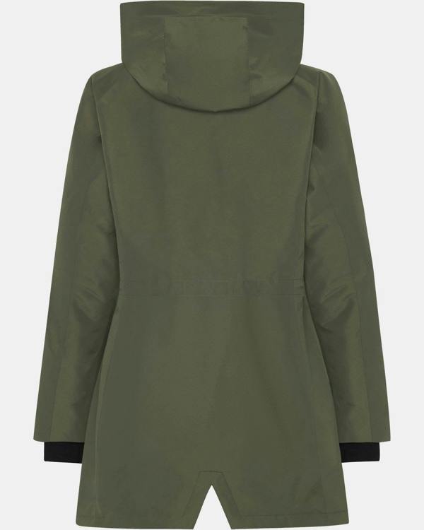 Didriksons Womens Alana Parka 2 - Deep Green 300