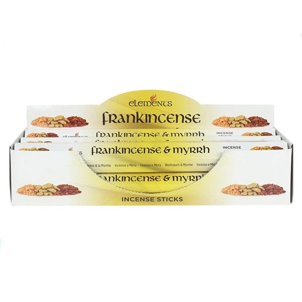 Serano Set of 6 Packets of Elements Frankincense and Myrrh Incense Sticks