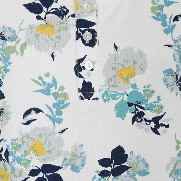 Lazy Jacks LJ110P - Ladies Printed Vest - Fleur