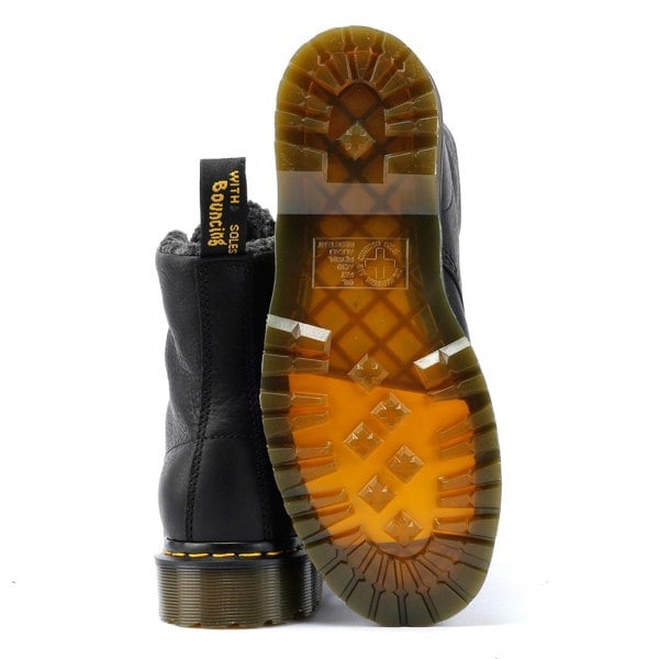 Dr. Martens - 31873001 Unisex 1460 WL Grizzly Black
