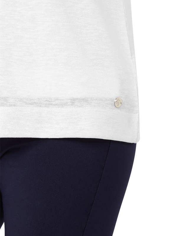 PennyPlain Front Button Cardigan - White