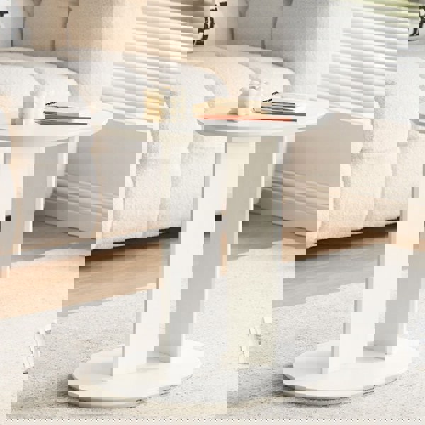 Ebenezer Side Table, White-Rit Concept-Rit Concept