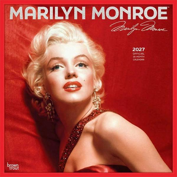 Marilyn Monroe Faces Calendar 2027, Wall Calendars, Month To View, Entertainment, Gift