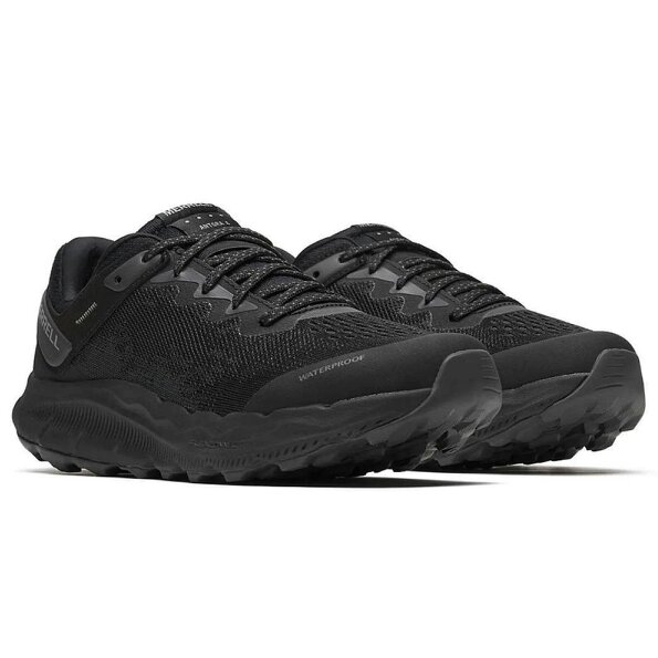 Merrell Womens Antora 4 WP Waterproof Trail Running Trainers Walking Shoes Black J068442