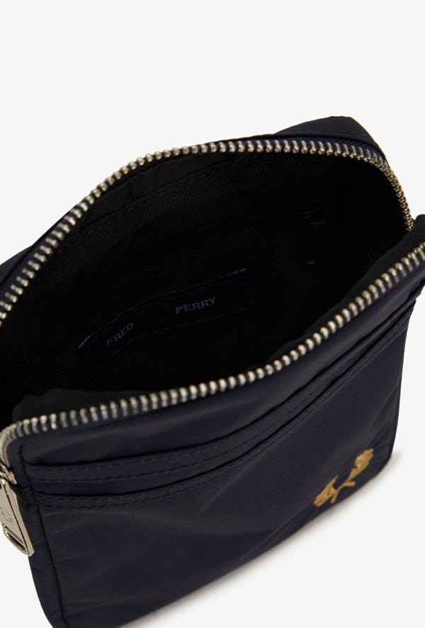 Fred Perry Men's Brentham Nylon Side Bag - Black