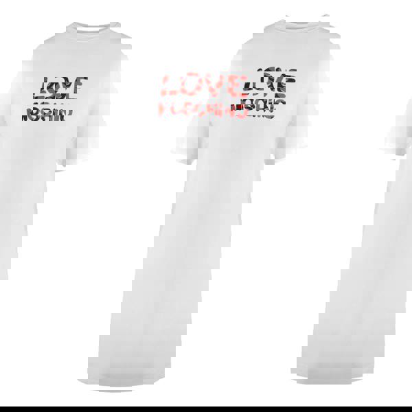 Love Moschino Bubble Logo White T-Shirt - Nova Clothing