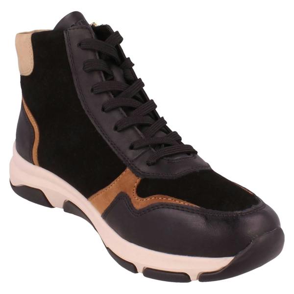 Remonte Ladies Remonte Patchwork Ankle Boots D1S70