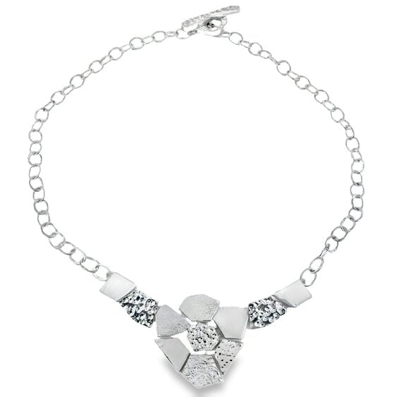 Reeves & Reeves Geometric Cluster Necklace