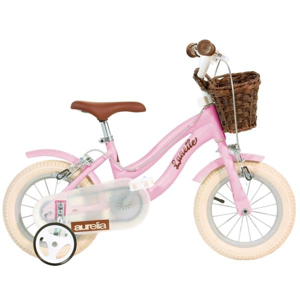 Dino Retro 12" Bicycle - Pink
