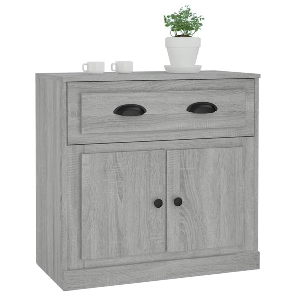 Berkfield Sideboard Grey Sonoma 70x35.5x67.5 cm Engineered Wood