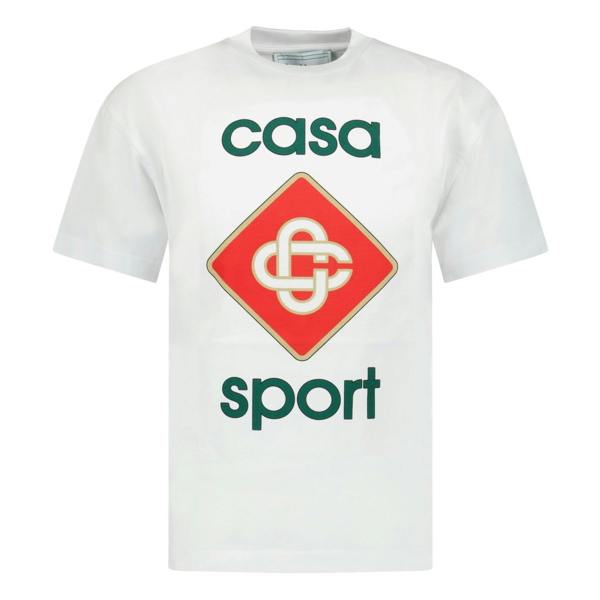 Casablanca 'Sport' Print T-Shirt White - chancefashionco
