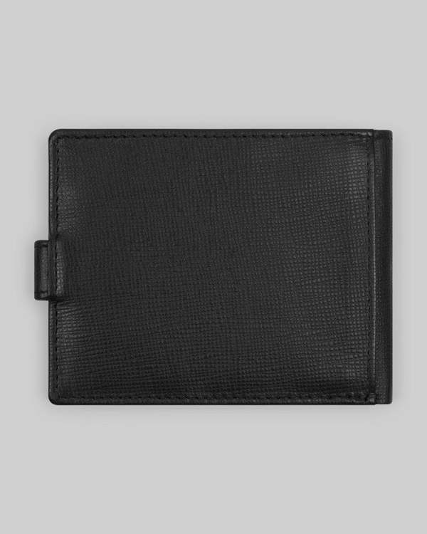 Steel & Jelly Leather Wallet With Popper Fastening
