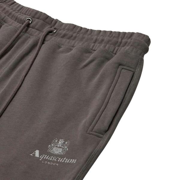Aquascutum Mens Ribbed Joggers - Moon Rock - 