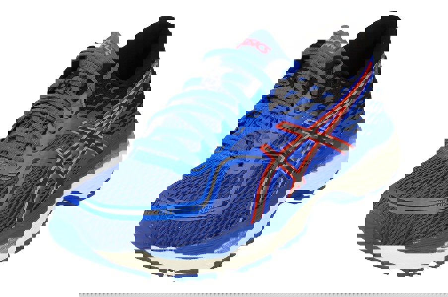 Asics Gel-Cumulus 19 2A Womens T7C6N  4890 - Blue Purple Black Flash Coral 4890 - Photo 0