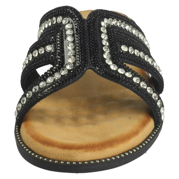 Savannah Ladies Savannah Flat Mule Sandals F00472