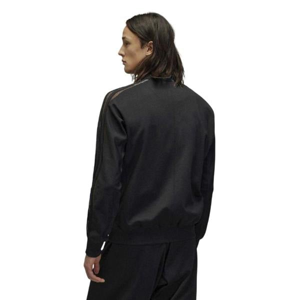 Y-3 Mens 3 Stripes Track Top - Black - 