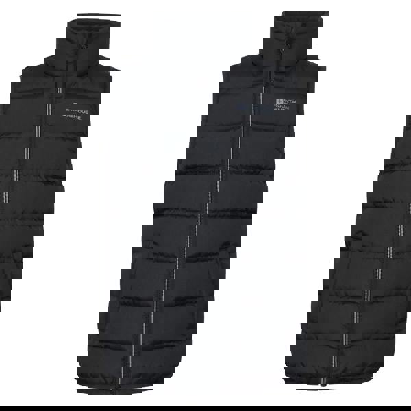 Mountain Warehouse Kids Rocko Plain Padded Gilet - Black