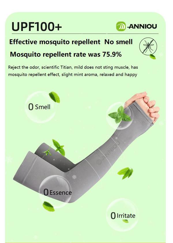 Anniou Wholesale Uv Mosquito Repellent Arm Sleeves