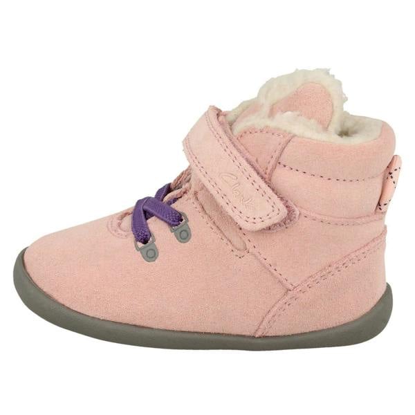 Clarks Childrens Clarks Fox Detailed Ankle Boots Roamer Snug T