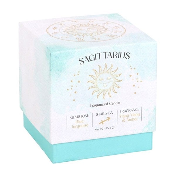 Serano Sagittarius Ylang Ylang & Amber Gemstone Zodiac Candle