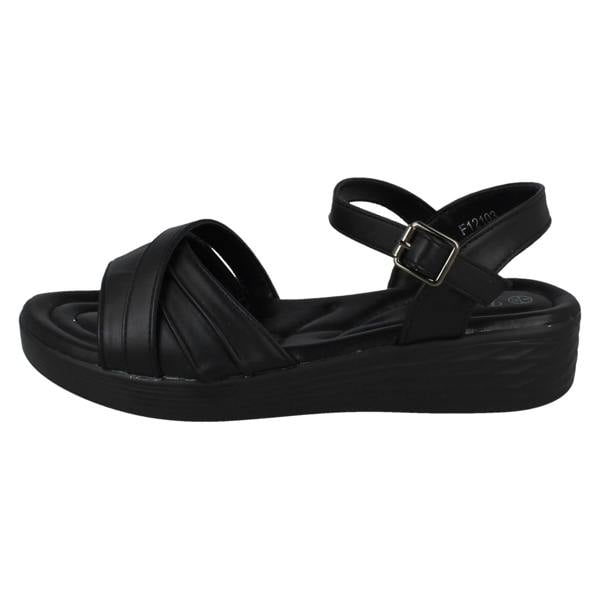 Eaze Ladies Eaze Buckle Fastening Summer Sandals F12103