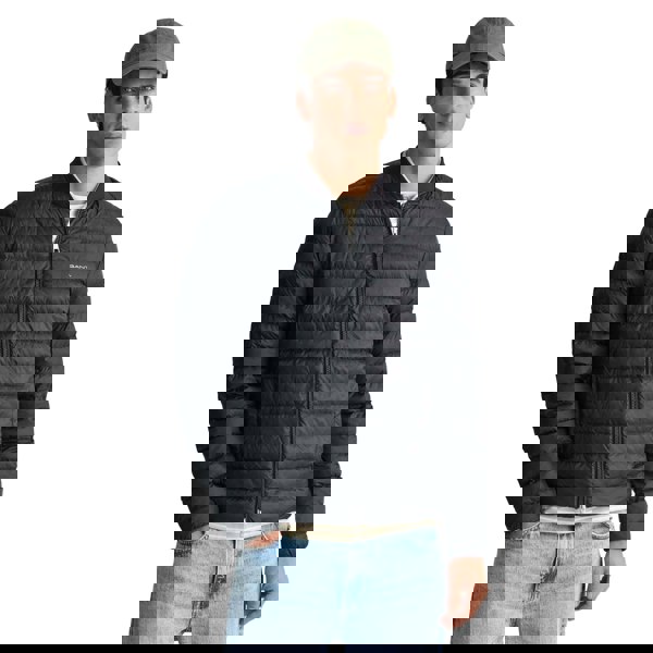 Gant Mens Light Padded Bomber Jacket - Black